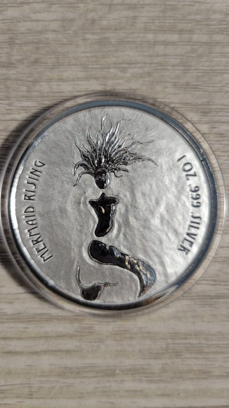 Read more about the article 2018 Fiji Mermaid Rising 1 oz .999 Silver Coin w/Capsule