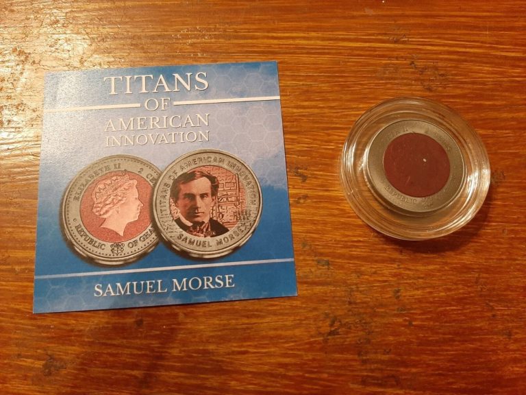 Read more about the article 2020 Titanium Coin Ghana Titans of American Innovation Samuel Morse