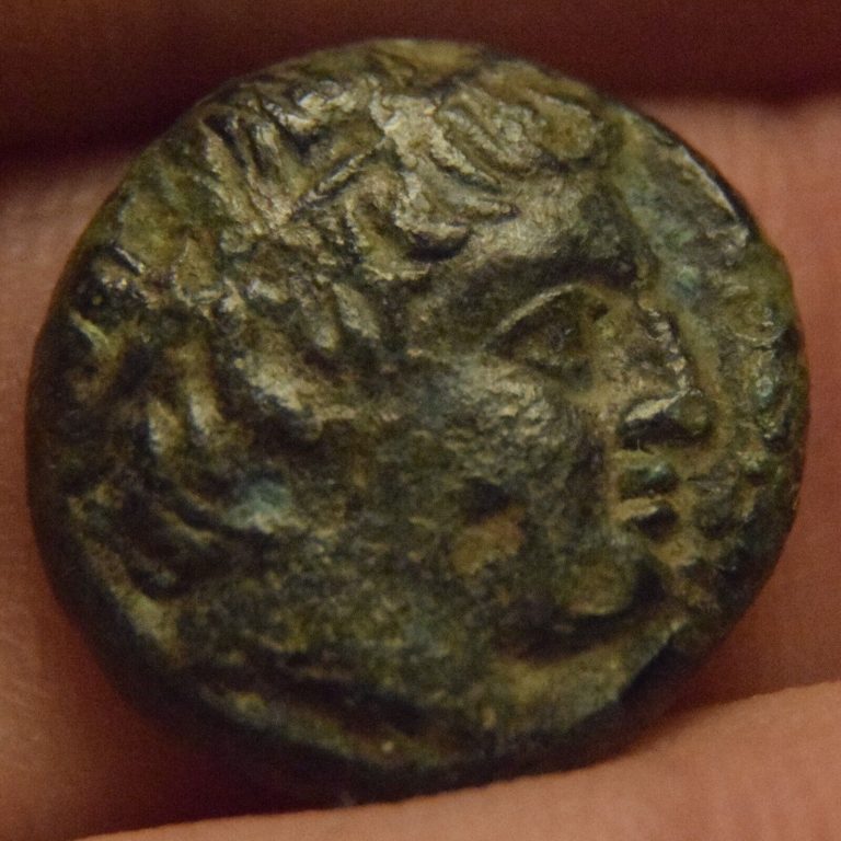 Read more about the article MACEDONIA: Alexander III The Great 336BC Ancient Greek Coin APOLLO Healer HORSE