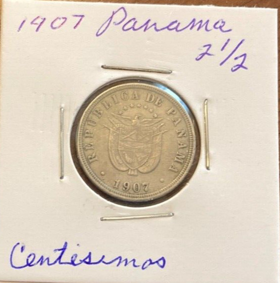 Read more about the article 1907 PANAMA 2-1/2 centesimos COIN
