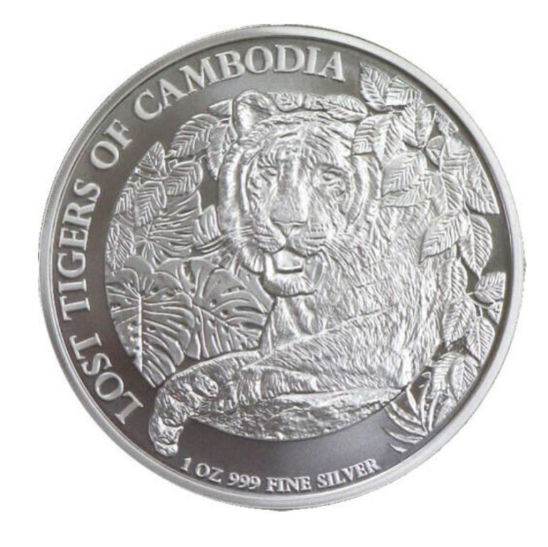 Read more about the article 2023 Cambodia Lost Tiger BU 1 oz .999 silver in capsule