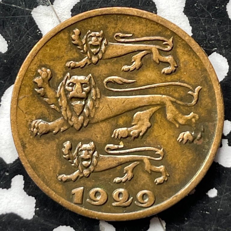 Read more about the article 1929 Estonia 1 Sent (19 Available) (1 Coin Only)