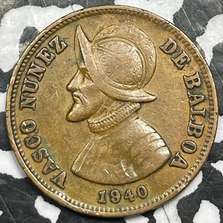 Read more about the article 1940 Panama 1 1/4 Centesimos (42 Available) (1 Coin Only)