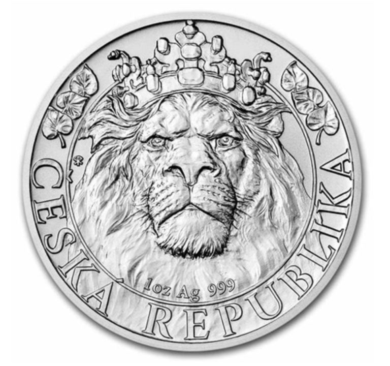 Read more about the article 2022 Niue Czech Republic Lion 1 oz. .999 Silver Round BU Coin-in capsule