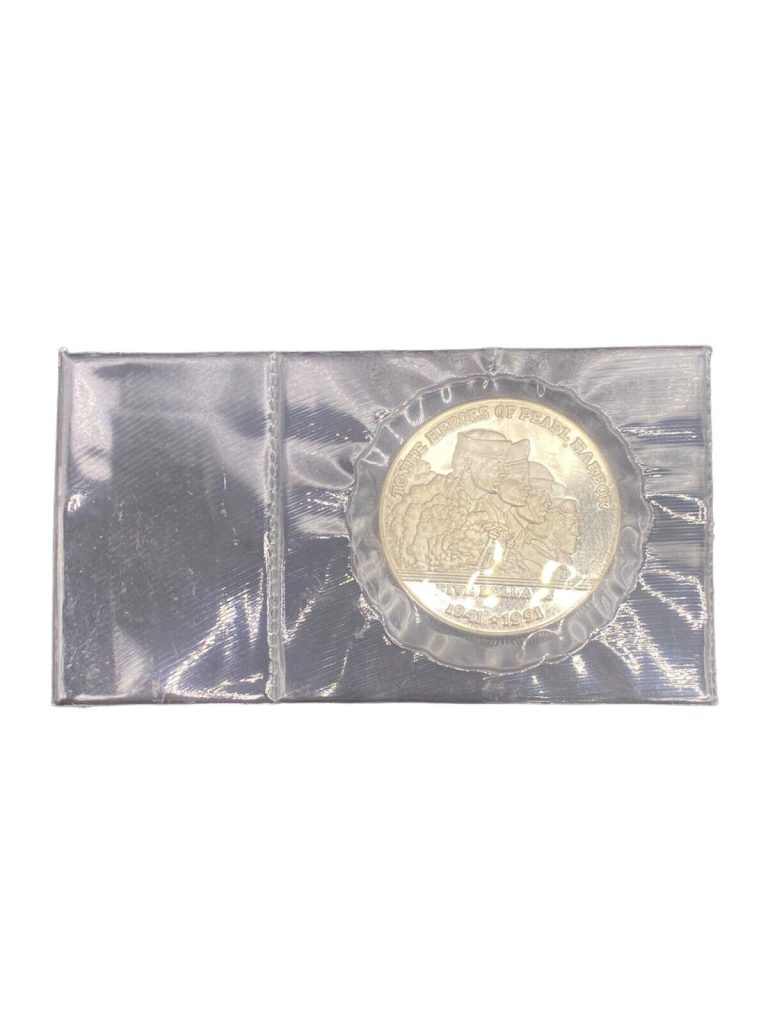 Read more about the article 1991  $5 Coin  Republic of the Marshall Islands: To the Heroes Of Pearl Harbor