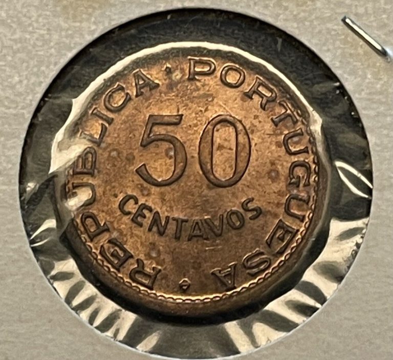 Read more about the article Guinea Bissau 1952 50 Centavos Coin