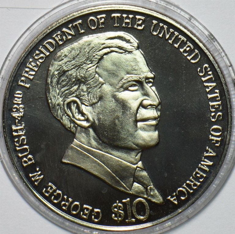 Read more about the article Liberia 2004 10 Dollars George W. Bush 903365 combine shipping