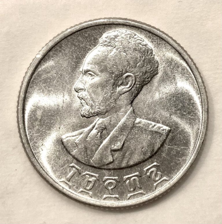 Read more about the article Ethiopia 50 Cents Silver Coin Uncirculated