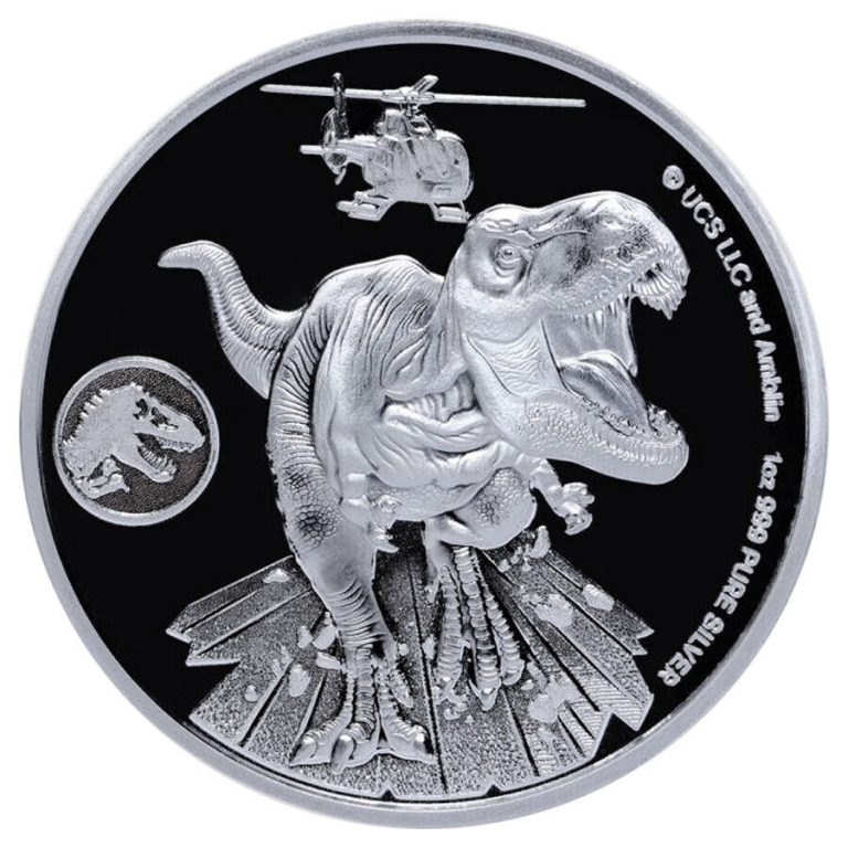 Read more about the article Fiji 2022 50 Cents 1oz Silver Jurassic World Dominion Brilliant Uncircirculated