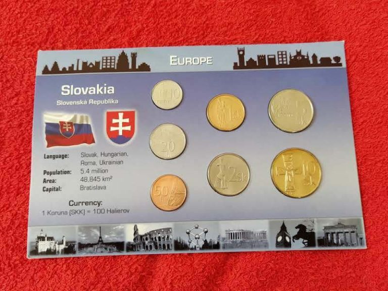 Read more about the article Slovakia Coins set in folder   #1