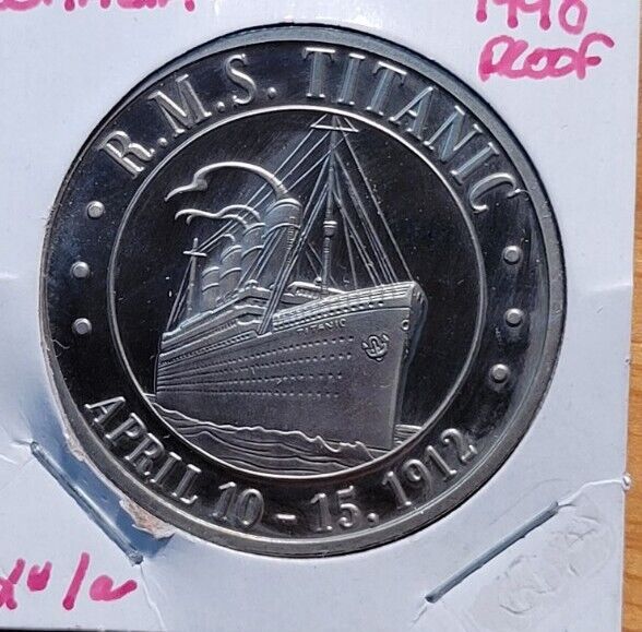 Read more about the article 1998 Somalia Republic  $5 Dollars R.M.S Titanic Silver Proof Coin