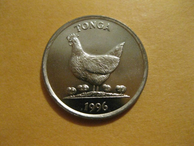 Read more about the article 1996 TONGA coin Hen w Chicks UNC BEAUTY super nice little coins chicken ebayship
