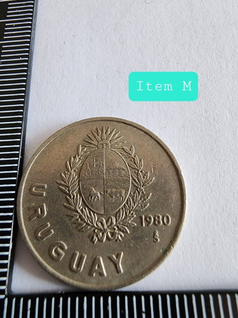 Read more about the article 1980 Uruguay 1 Peso World Coin Item #M