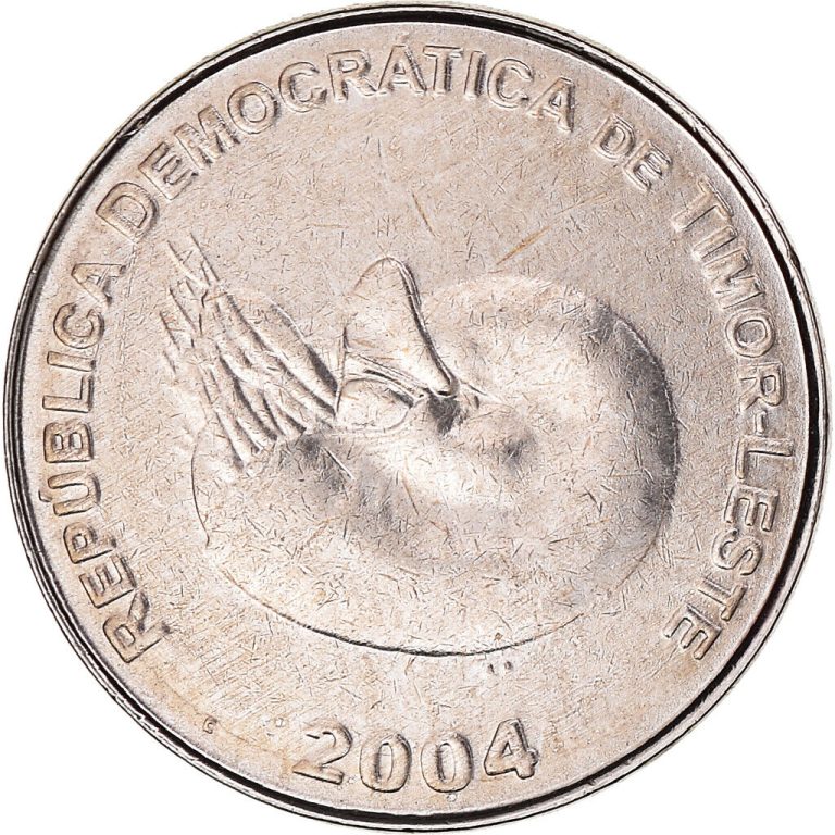 Read more about the article [#387640] Coin  EAST TIMOR  Centavo  2004  Lisbon  MS  Nickel Clad Steel  KM