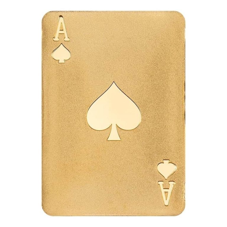 Read more about the article 1/2 gram Gold Ace of Spades Palau Coin .9999 Fine