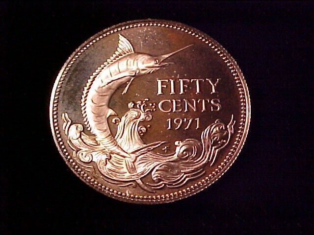 Read more about the article BAHAMAS 50 CENTS SILVER PROOF 1971 BLUE MARLIN
