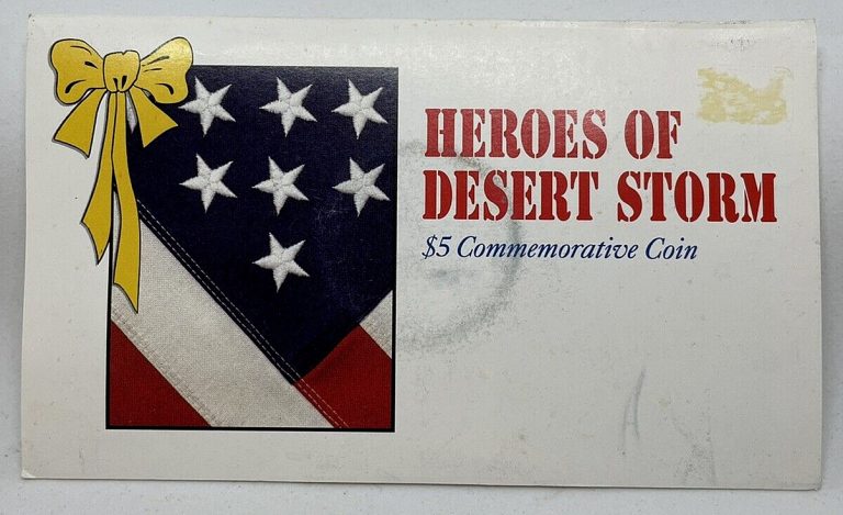 Read more about the article 1991 Marshall Islands HEROES OF DESERT STORM Uncirculated Sealed $5 Coin Set A1