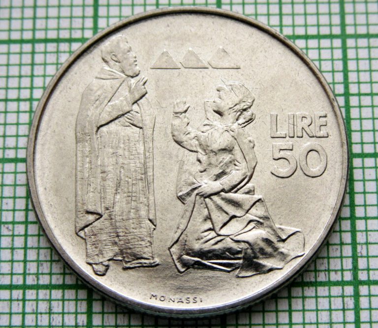 Read more about the article SAN MARINO 1972 50 LIRE  UNC