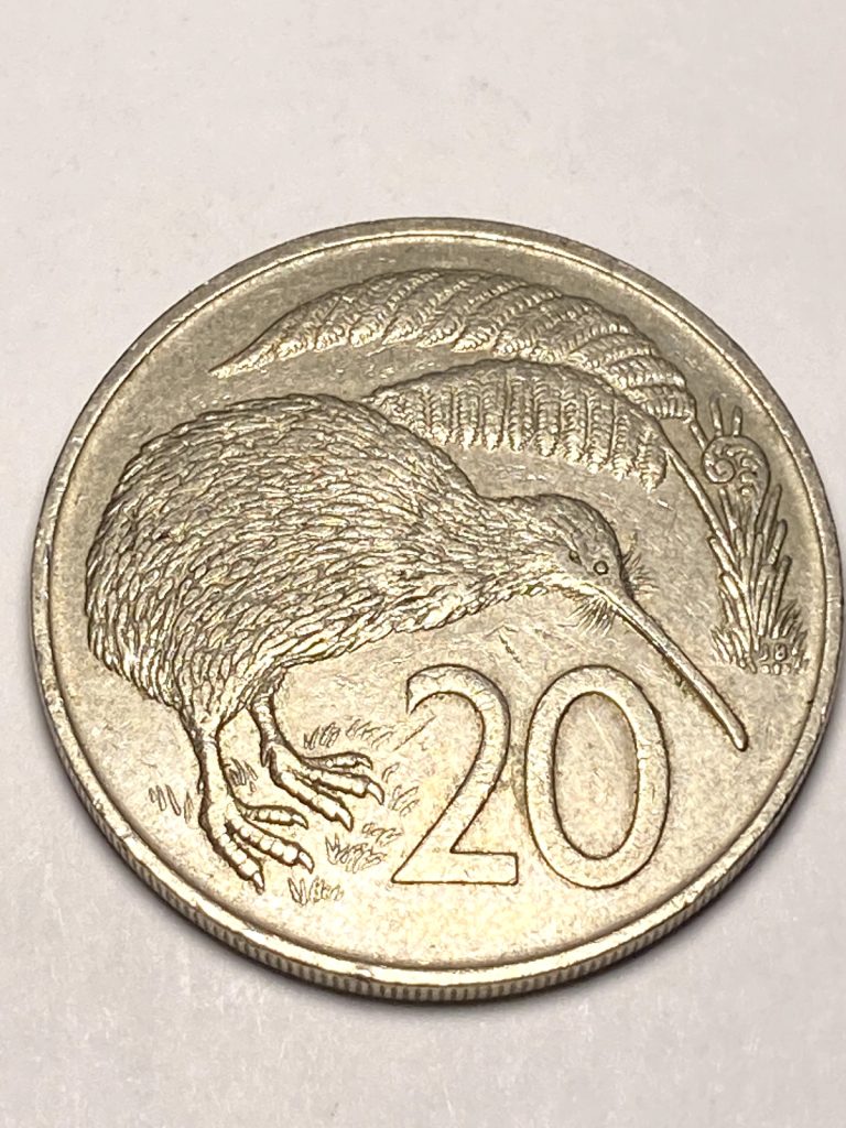 Read more about the article 1967 New Zealand 20 Cents