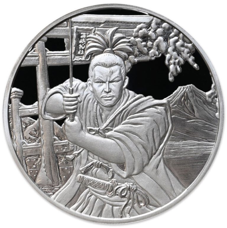 Read more about the article Fiji 2022 50c 1 oz Silver Ancient Warrior Series – Samurai BU