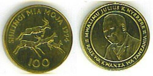 Read more about the article TANZANIA: UNCIRCULATED HIGH VALUE COIN PAIR  100 and 200 SHILLINGS SET