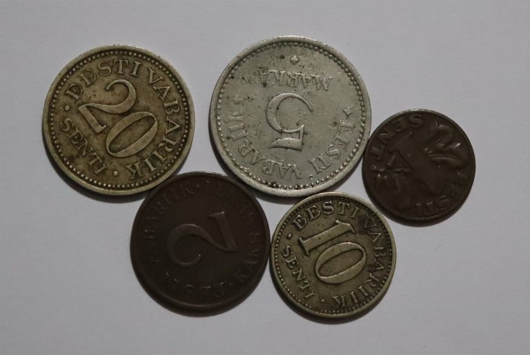 Read more about the article 🧭 🇪🇪 ESTONIA OLD COINS LOT SINCE 1922 B53 #5 WP11