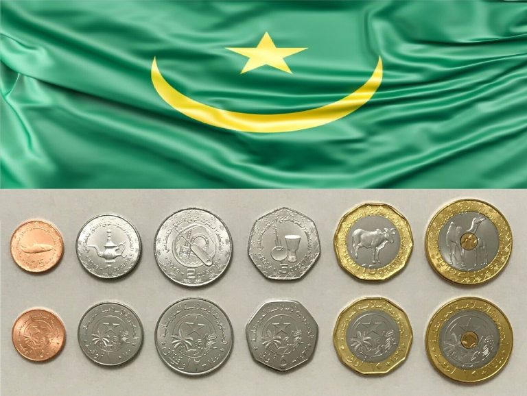 Read more about the article MAURITANIA – Complete SET of 6 Coins (khoums  ouguiya) 2017 – 2018 – UNC