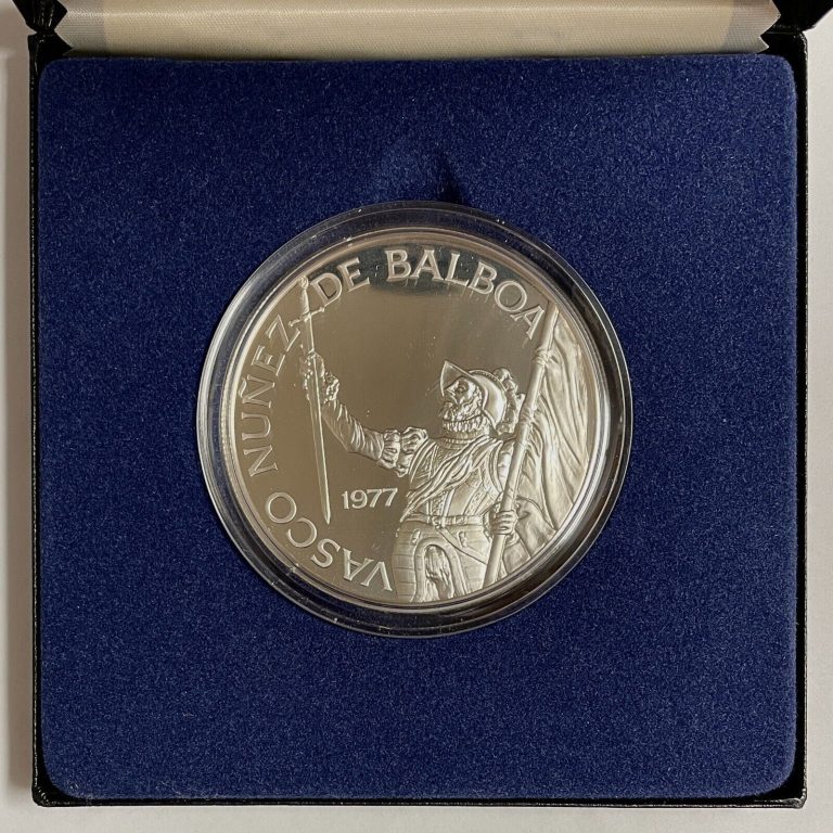 Read more about the article 1977 Panama 20 Balboas .925 Sterling Silver Proof Coin w/ OGP and COA