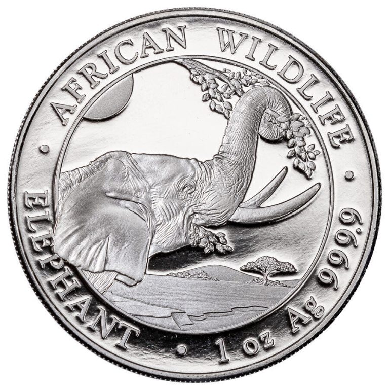 Read more about the article Somalia 2023 100 Shillings 1oz Silver Elephant Brilliant Uncirculated