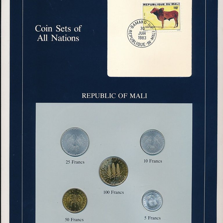 Read more about the article COIN SETS OF ALL NATIONS ~ REPUBLIC OF MALI ~ PROOF COINS ~ W/ CARD ~ SHIPS FREE