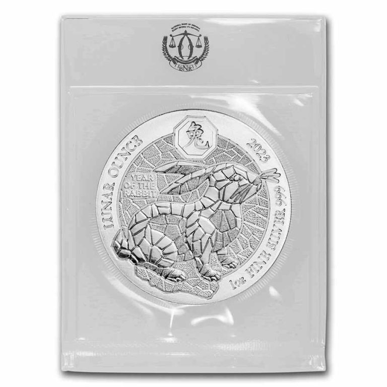Read more about the article 2023 Rwanda 1 oz Silver Lunar Year of the Rabbit BU – SKU#254966