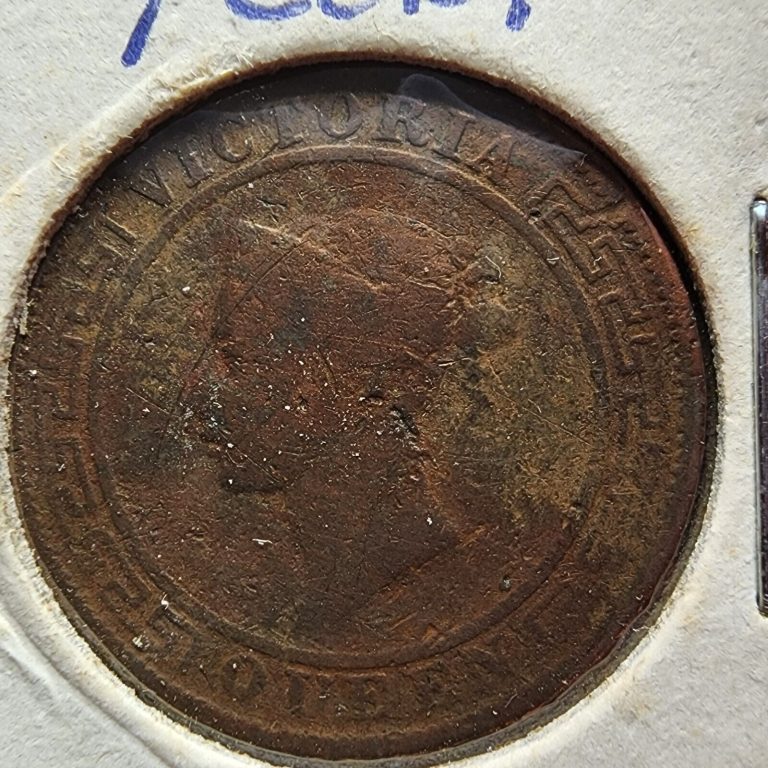 Read more about the article CEYLON 1 CENT 1870 BRITISH SRI LANKA QUEEN VICTORIA WORLD MONEY COIN