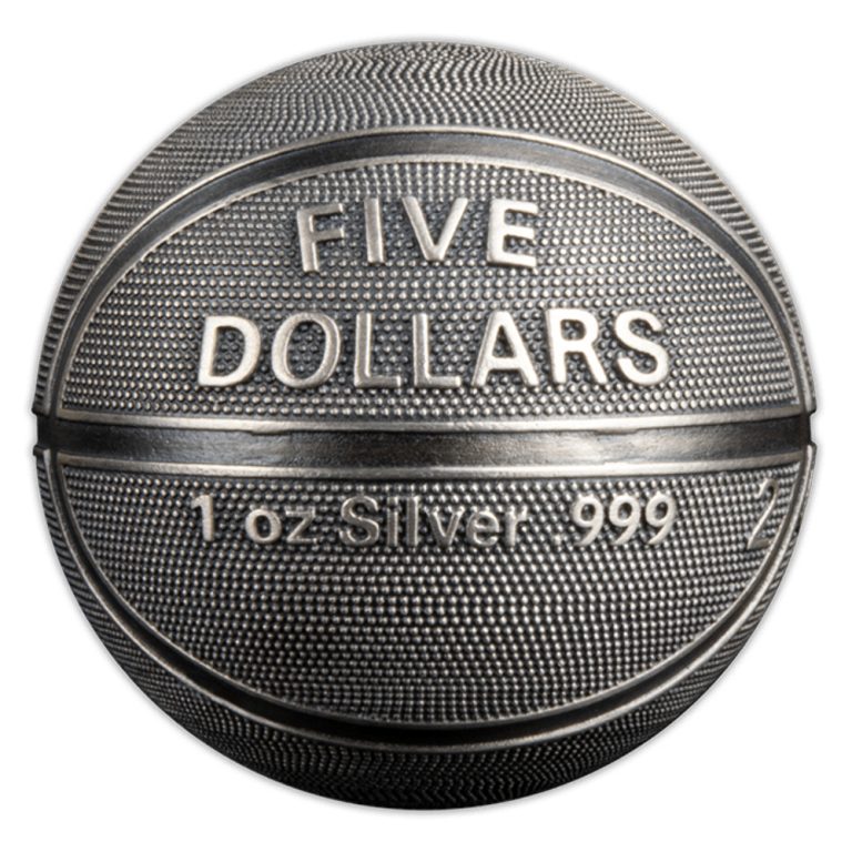 Read more about the article 2021 Samoa $5 Spherical Antiqued Basketball 1 oz .999 Silver Coin – 999 Made