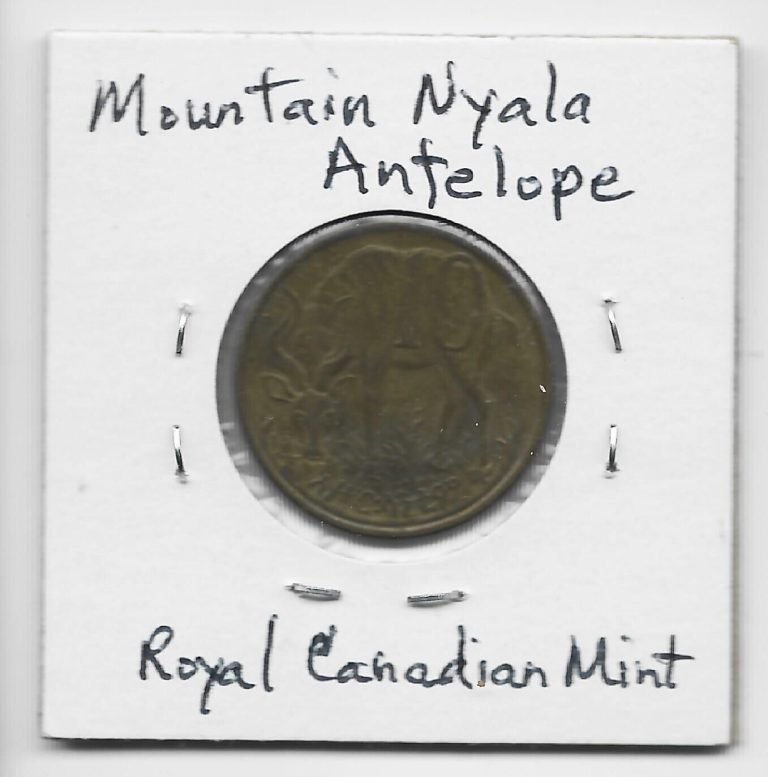 Read more about the article Cheap Ethiopia 10 Cents Santeem EE2000 2008 K45.2 Antelope. Royal Canadian Mint