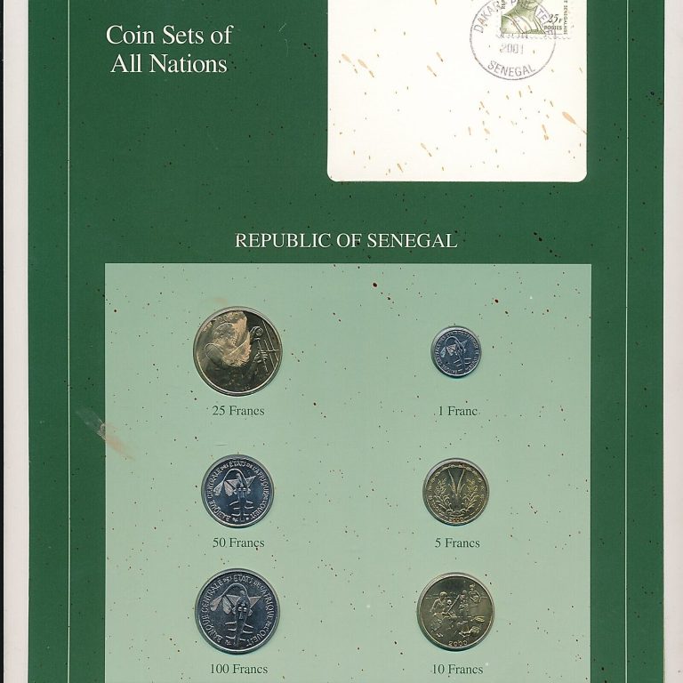 Read more about the article COIN SETS OF ALL NATIONS ~ SENEGAL ~ PROOF COINS ~ W/ CARD ~ SHIPS FREE