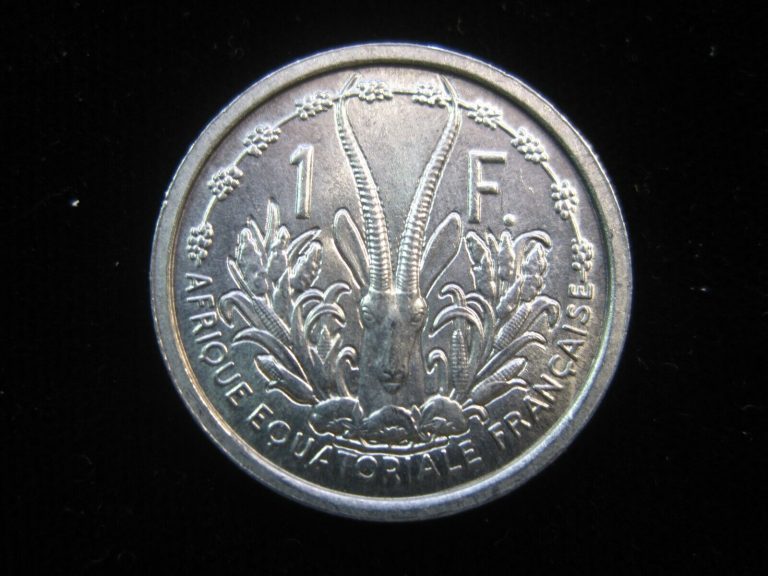 Read more about the article FRENCH EQUATORIAL AFRICA 1 FRANC 1948 CONGO CHAD GABON UNC 1954# MONEY COIN
