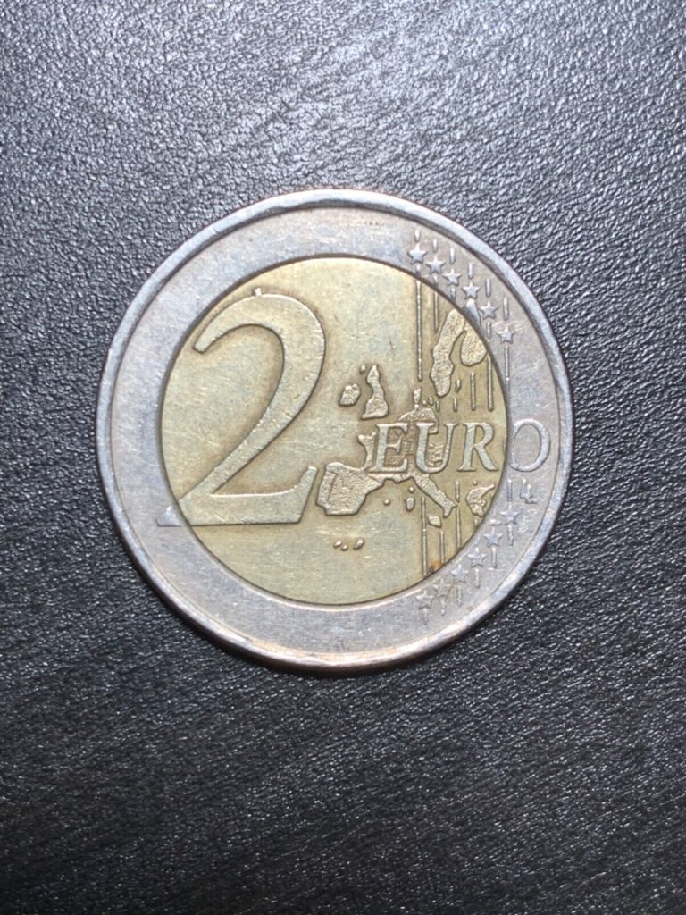 Read more about the article Greece 2 Euro Cent  2002. With the letter S on the star