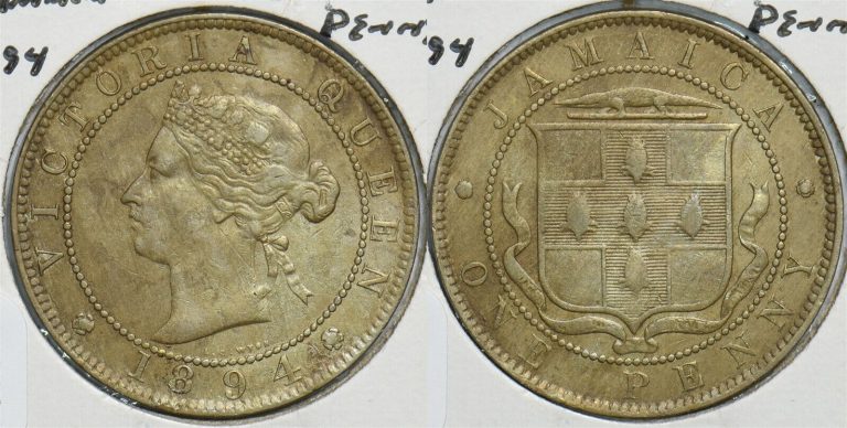 Read more about the article Jamaica 1894 Penny 299059 combine shipping