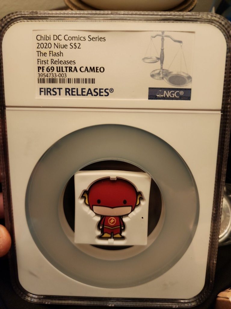 Read more about the article DC COMICS THE FLASH CHIBI $2 SILVER COIN 2020 NIUE NGC PF69 EARLY RELEASES