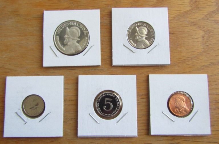 Read more about the article 1967 Panama Proof Coin Set- Coins Only  No Package- 12700 to 20K of Each Minted