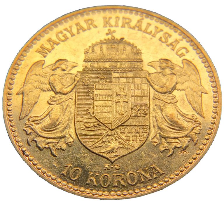 Read more about the article 1911-KB GOLD HUNGARY 10 KORONA EMPEROR FRANZ JOSEPH COIN AU+ / UNC NICE LUSTER