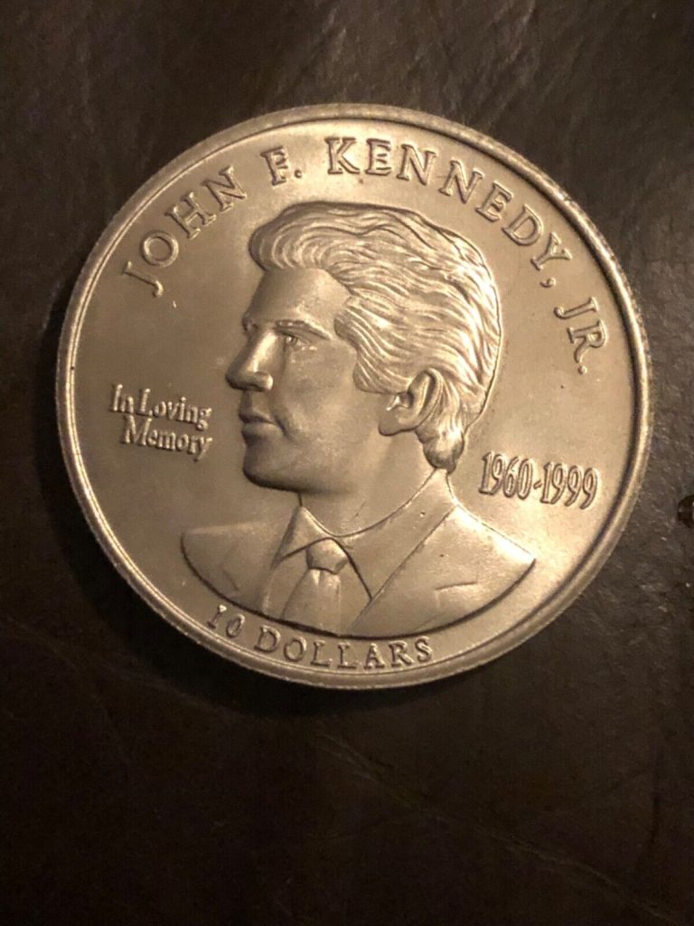 Read more about the article BU John F. Kennedy Jr Republic Of Liberia 10 Dollar Coin #221 UNCIRCULATED