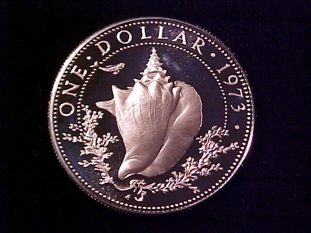 Read more about the article BAHAMAS CONCH $1 DOLLAR SILVER PROOF 1973 GEM CAMEO NICE