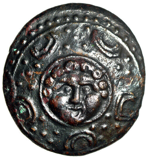 Read more about the article King of Macedonia: Philip III Arrhidaios “Gorgon Shield / Helmet  Caduceus” EF