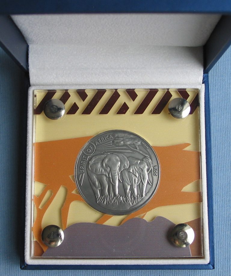 Read more about the article 2016 Burkina Faso Spirit of Africa Elephant #3 1 oz .999 Silver Coin 1000 Francs