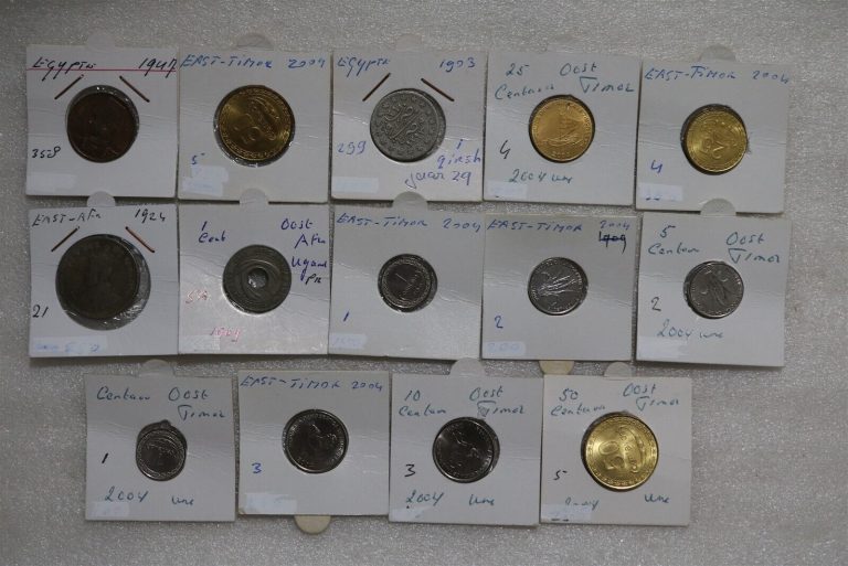 Read more about the article EGYPT 1 MILLIEME 1947 HIGH GRADE + EAST AFRICA and TIMOR COINS B49 #1348