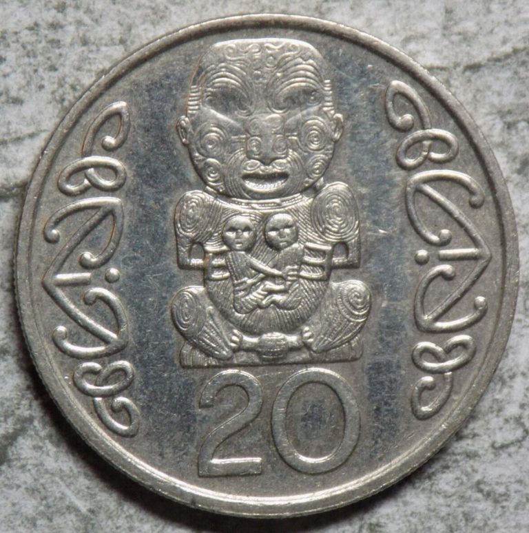 Read more about the article New Zealand 1990 20 Cents Coin
