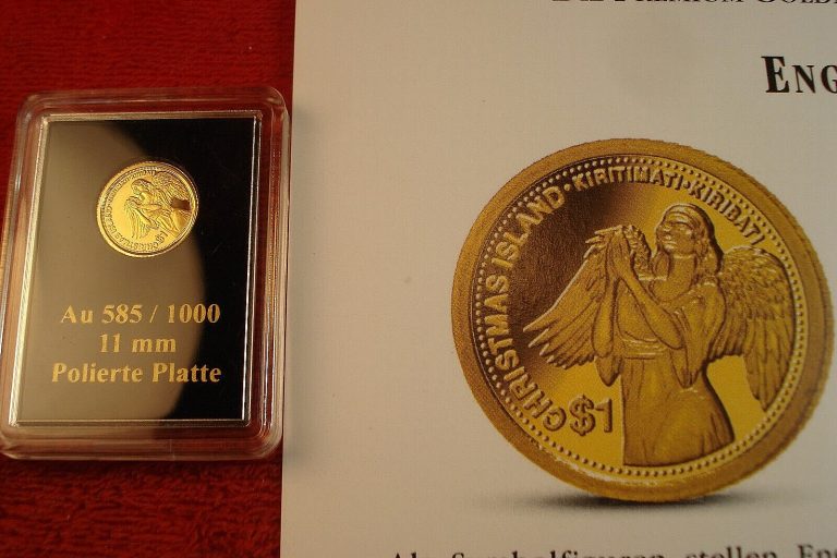 Read more about the article 2014 SOLID Gold 1/2 GRAM Angel RARE GREAT PAPERWORK