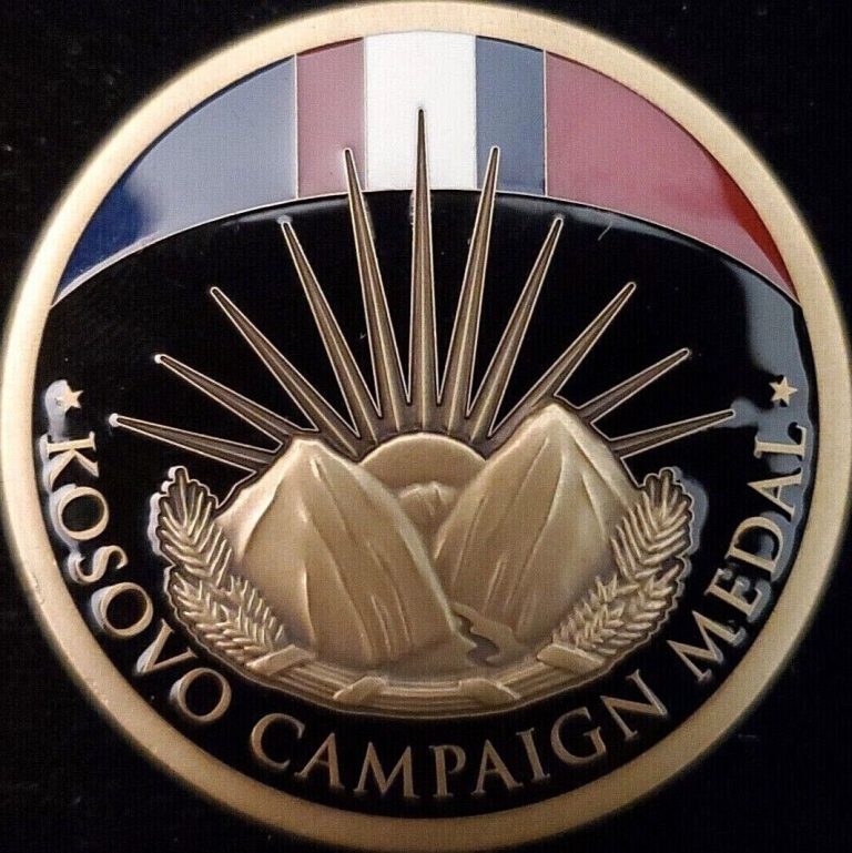 Read more about the article KFOR NATO Kosovo Campaign Medal Award Challenge Coin NWTM USA