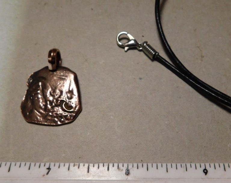 Read more about the article 1600s Spanish COB ‘pirate’ coin made into a unique pendant necklace !!
